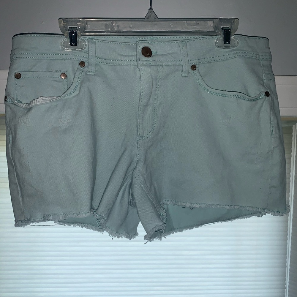 Light Blue Jean Shorts